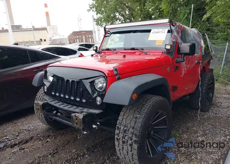 2015 Jeep Wrangler Sport z USA, uszkodzony, nr VIN 1C4AJWAG6FL522395